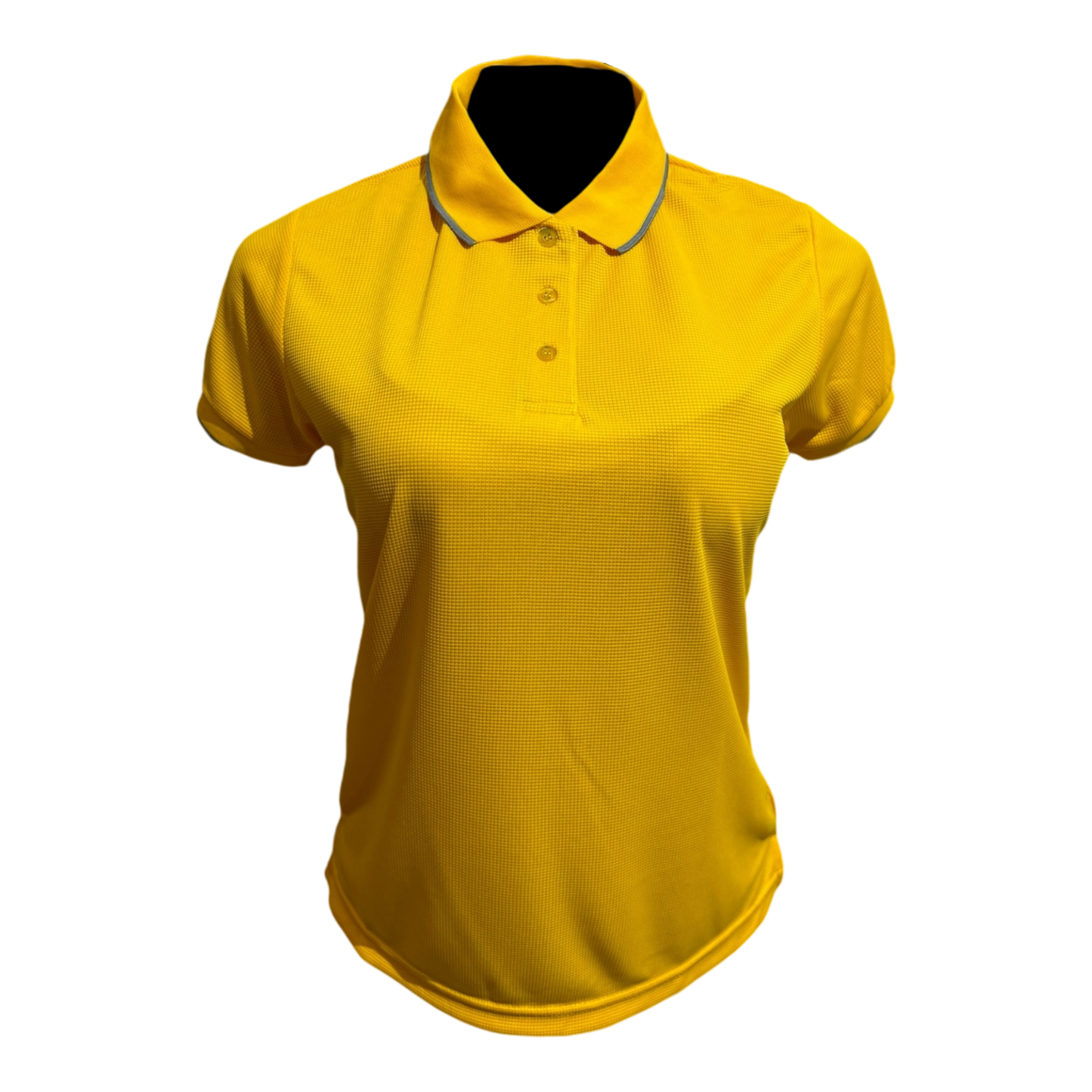 Camisa tipo polo Waffit - Amarillo