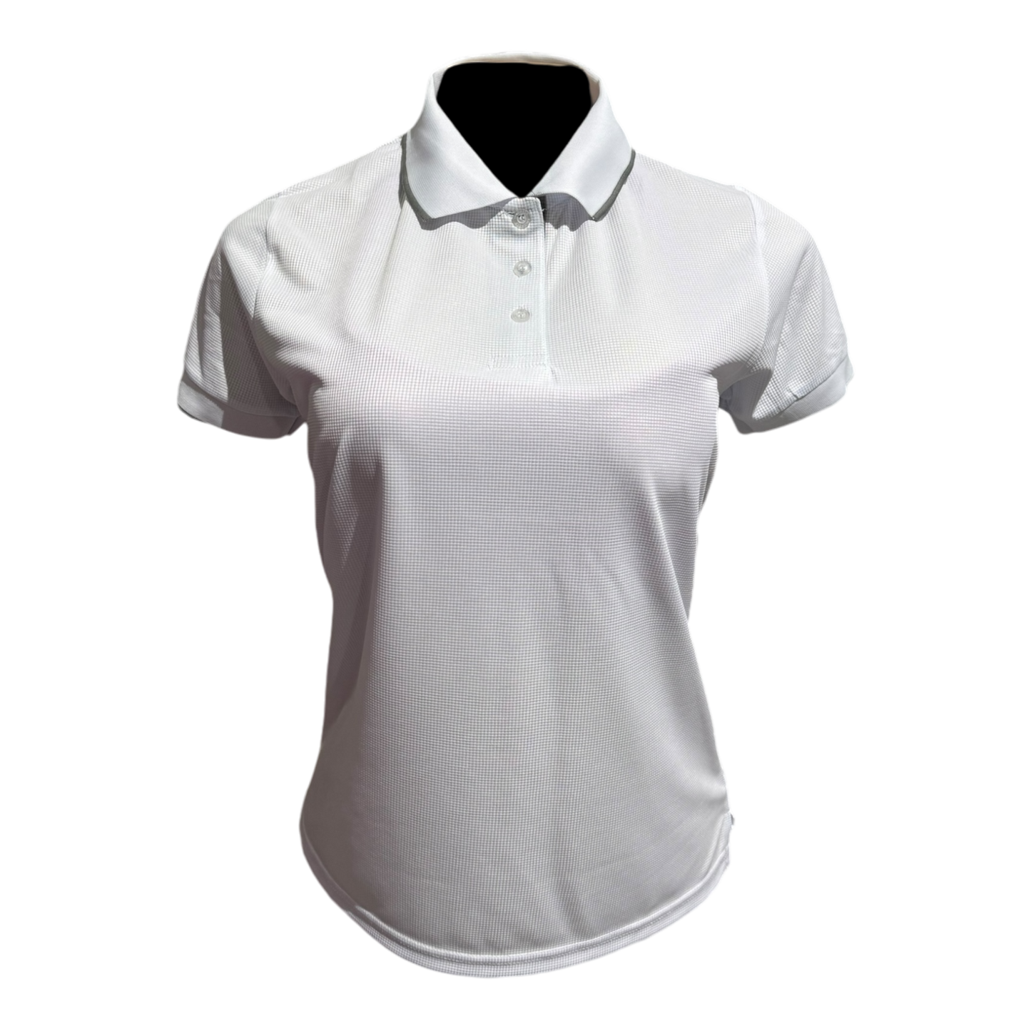 Camisa tipo polo Waffit - Blanco