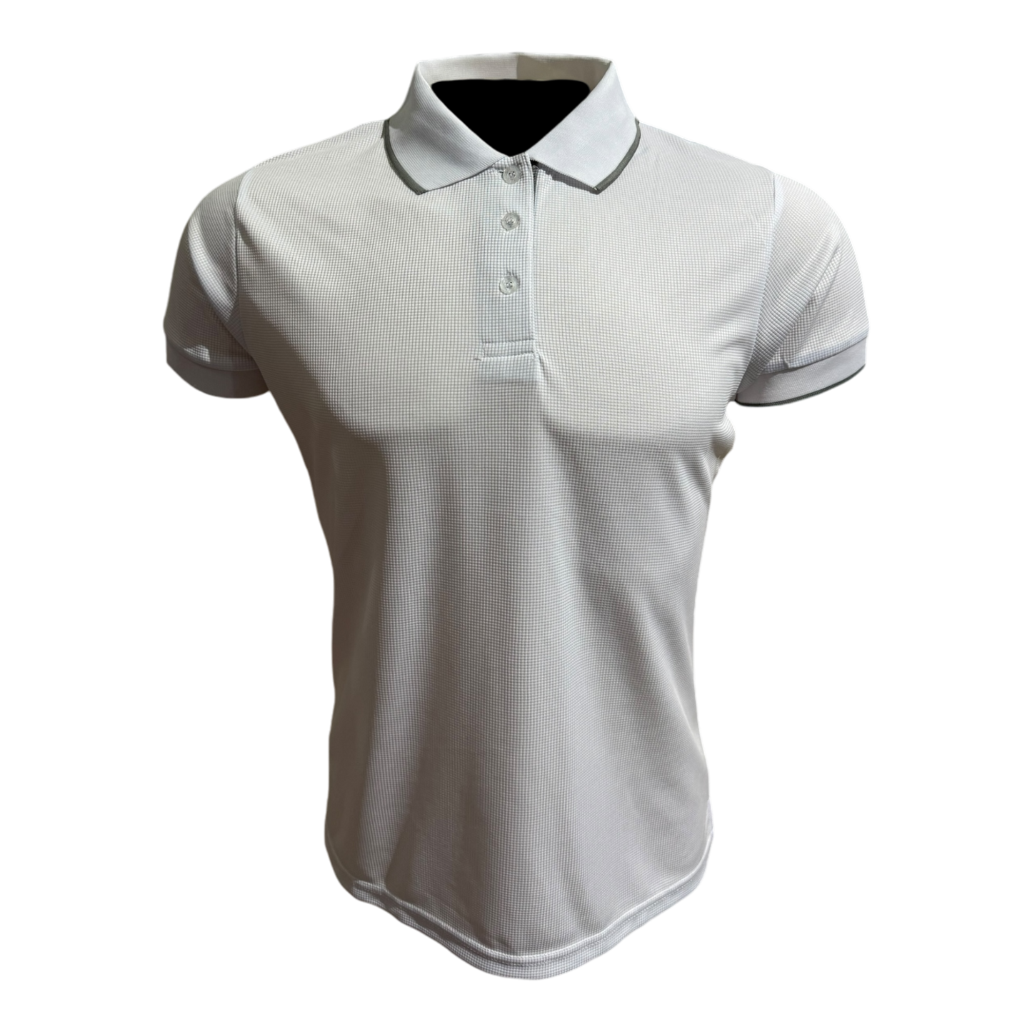 Camisa tipo polo Waffit - Blanco