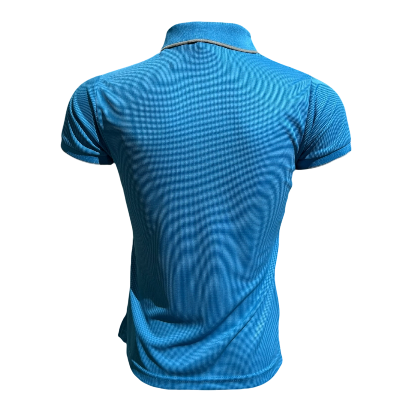 Camisa tipo polo Waffit -Turquesa