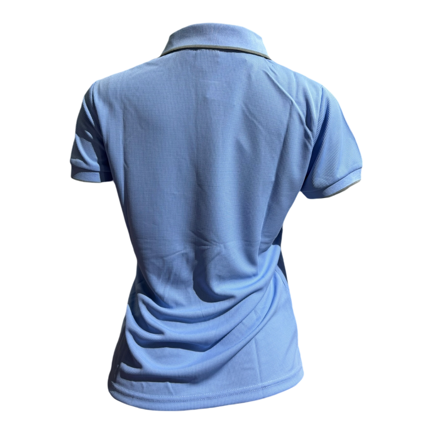 Camisa tipo polo Waffit - Celeste