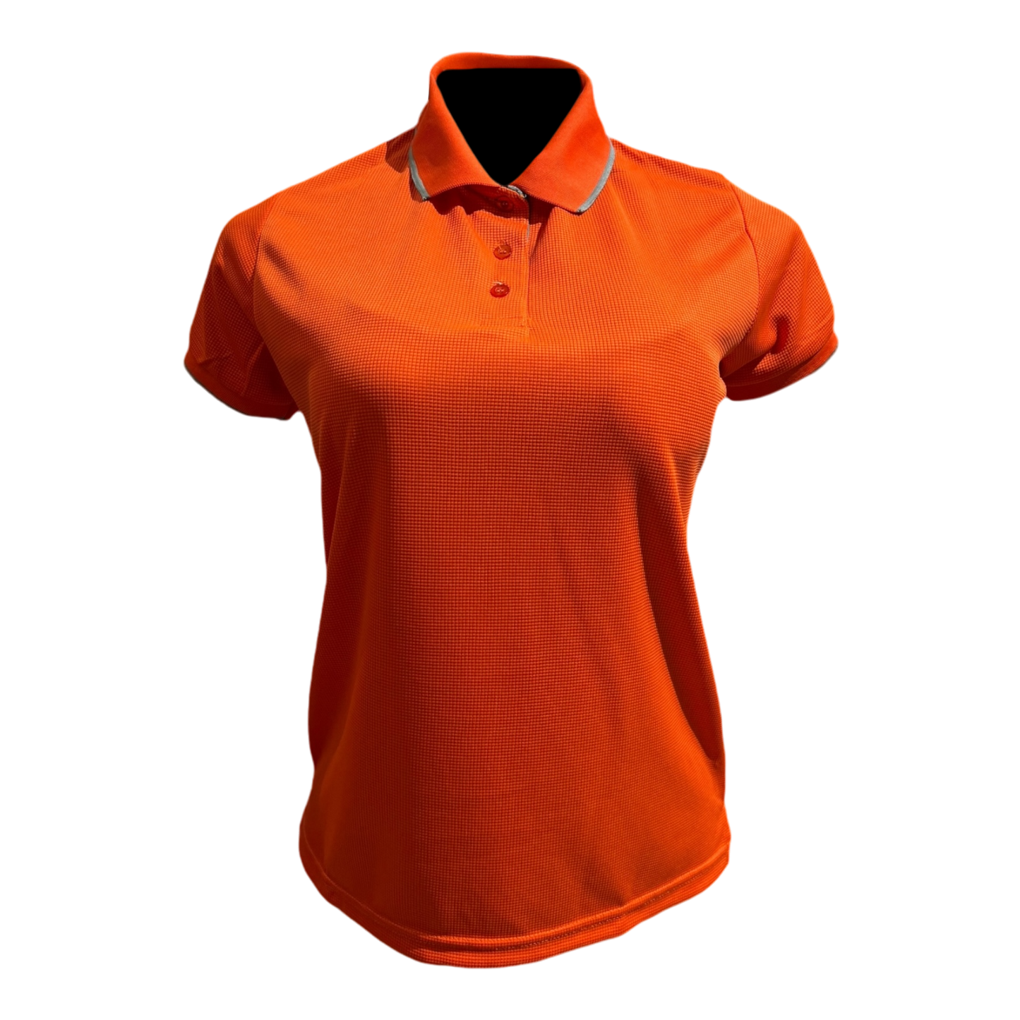 Camisa tipo polo Waffit - Naranja