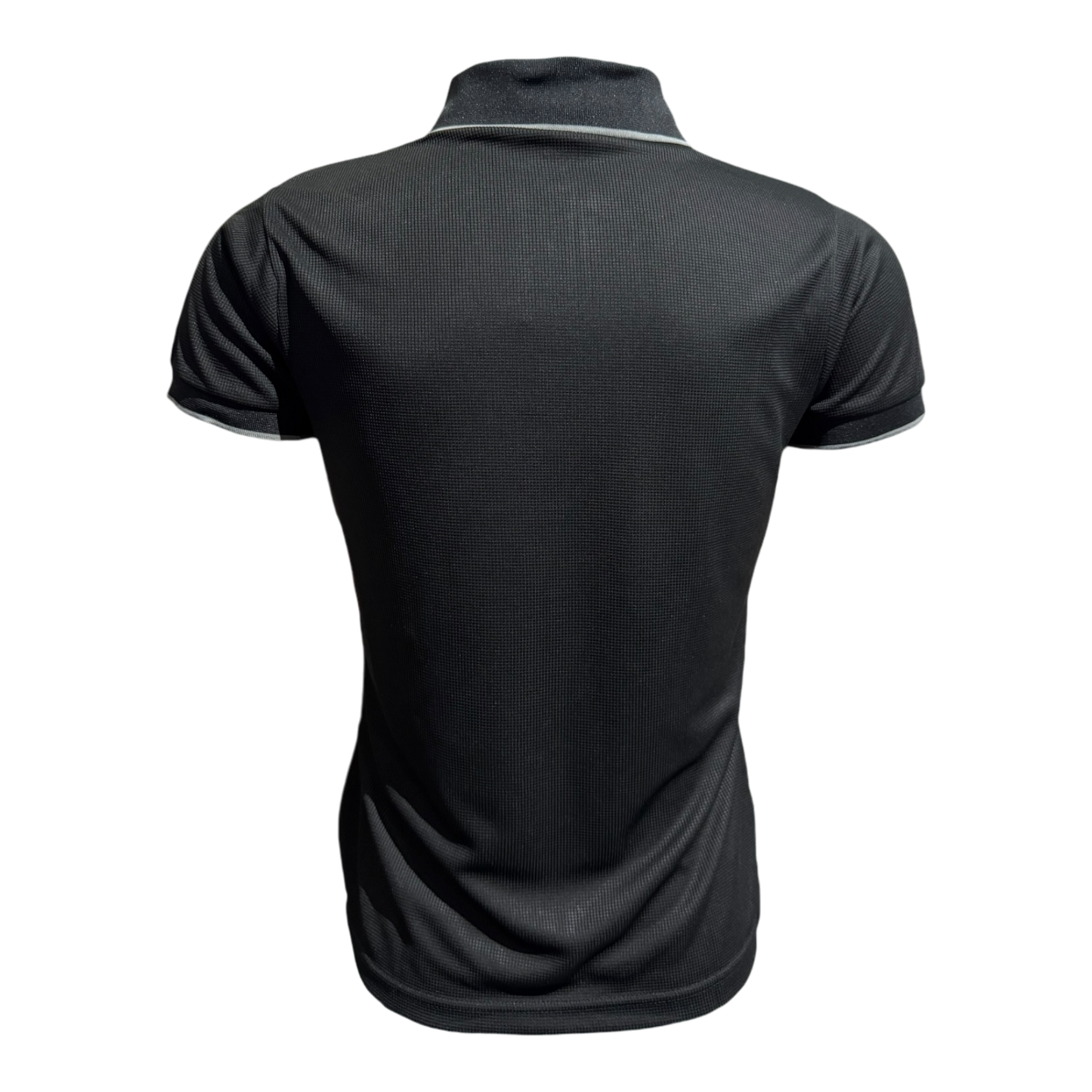 Camisa tipo polo Waffit - Negro