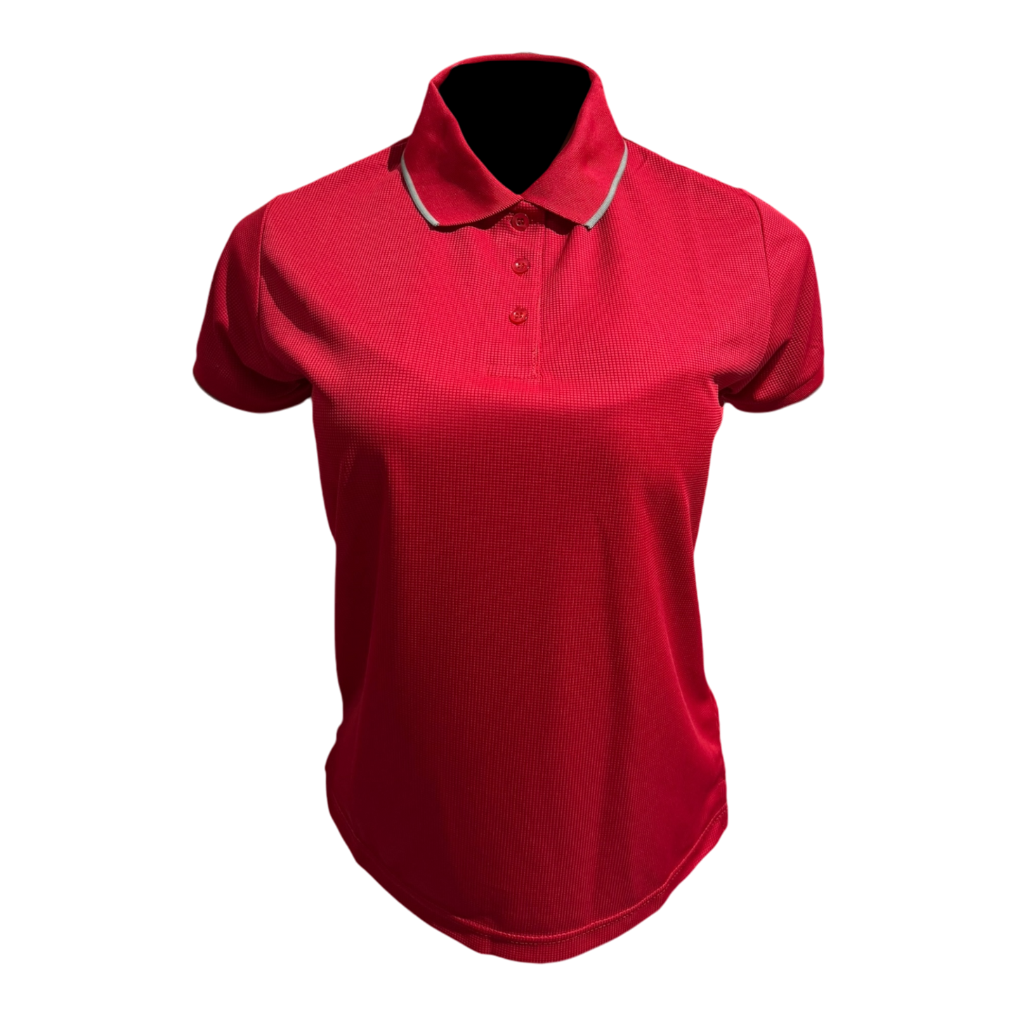 Camisa tipo polo Waffit - Rojo