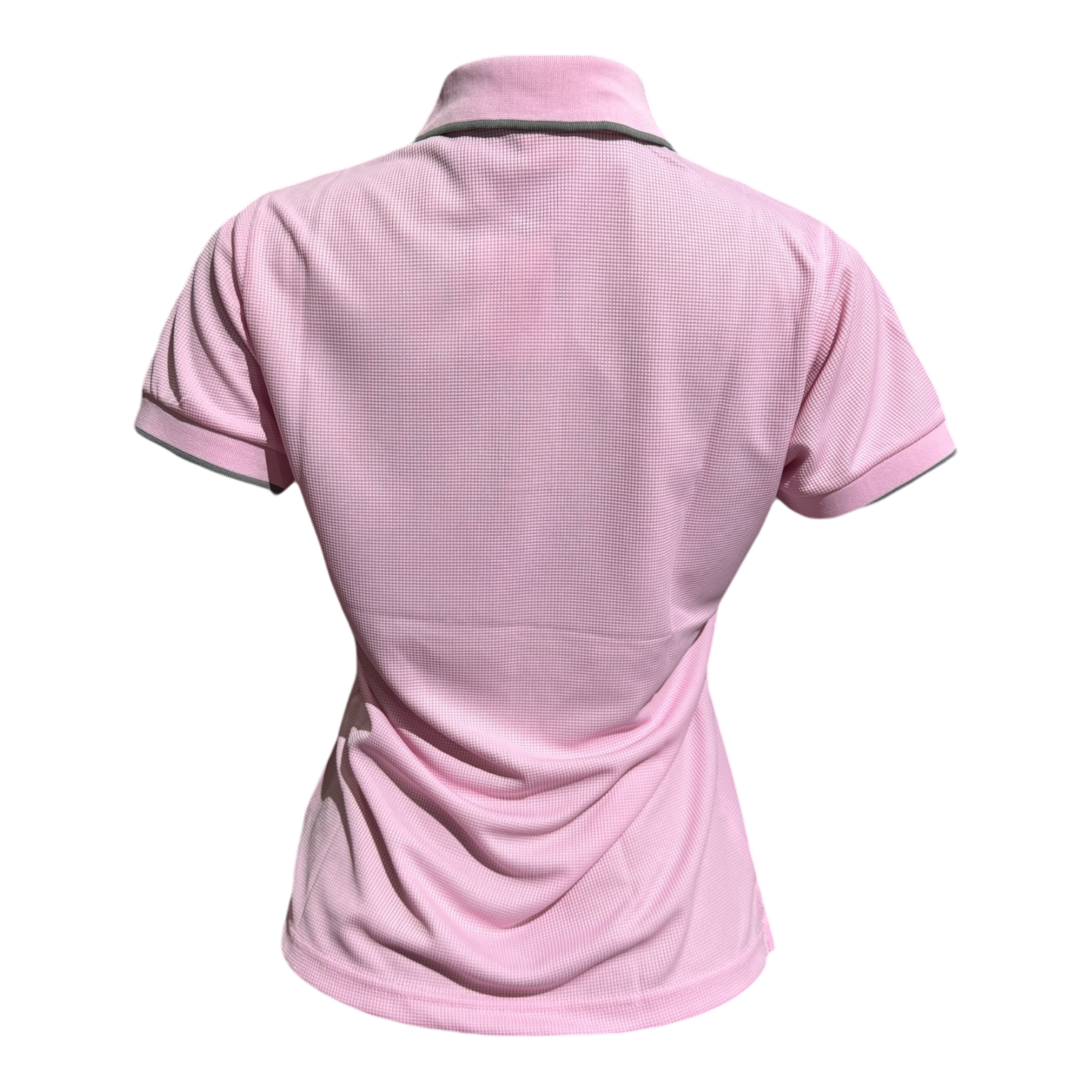 Camisa tipo polo Waffit- Rosado