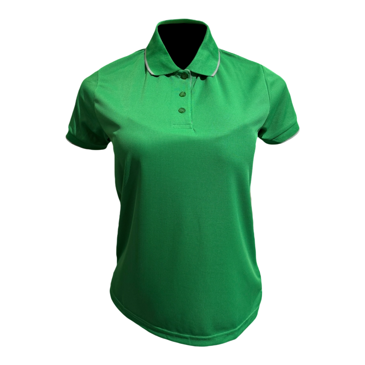Camisa tipo polo Waffit - Verde Navidad