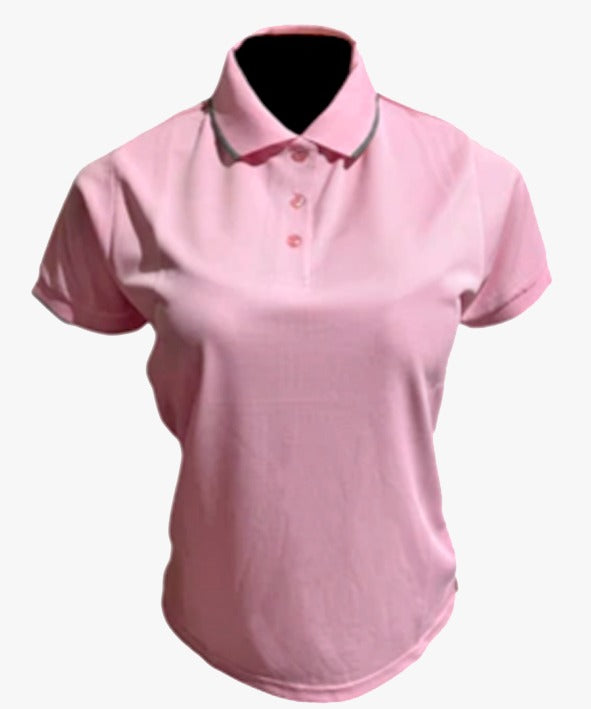 Camisa Tipo Polo Waffit Rosado