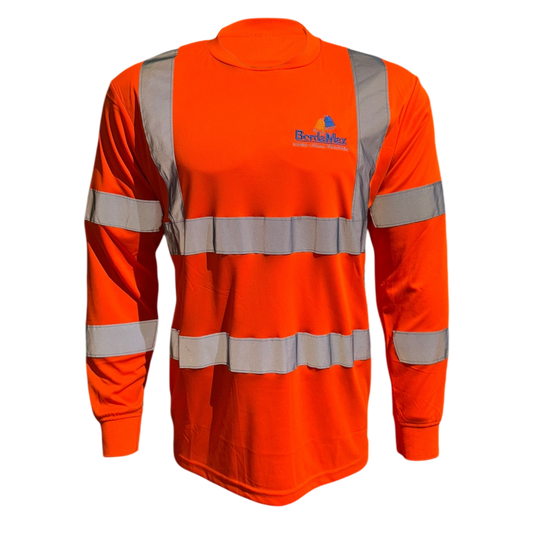 Camisa alta visibilidad naranja