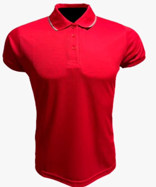 Camisa Tipo Polo Waffit Rojo