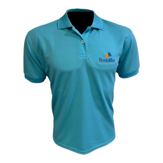 Camisa tipo polo Yik - Turquesa