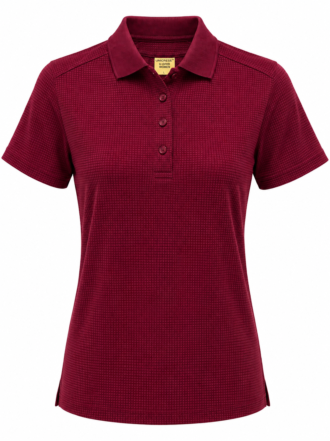 Camisa U-Grid Vino