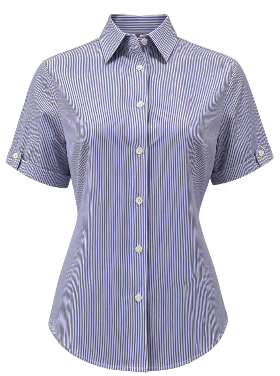 Camisa Rallas Azul