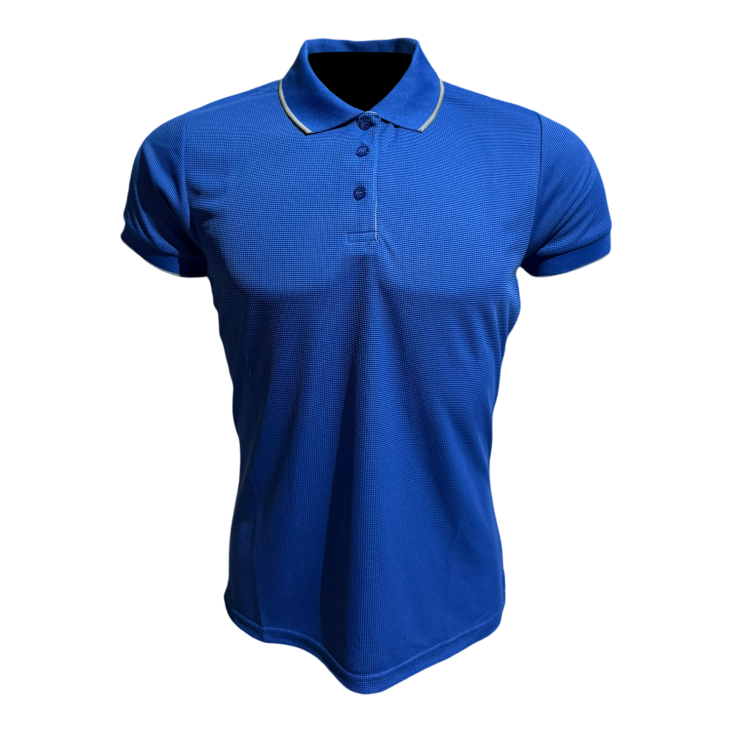 Camisa tipo polo Waffit - Azul Rey