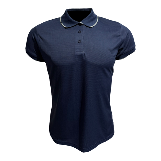 Camisa tipo polo Waffit - Azul Oscuro