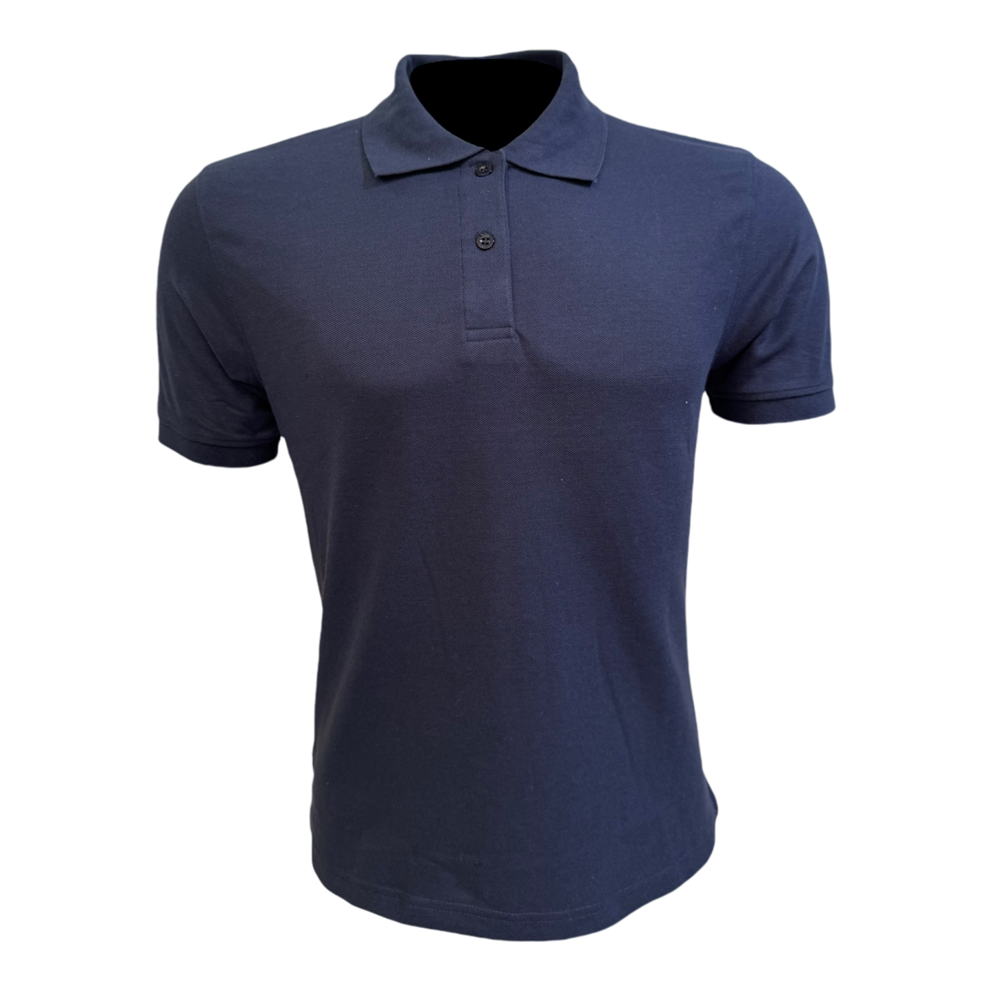 Camisa tipo polo Piqué - Azul Oscuro