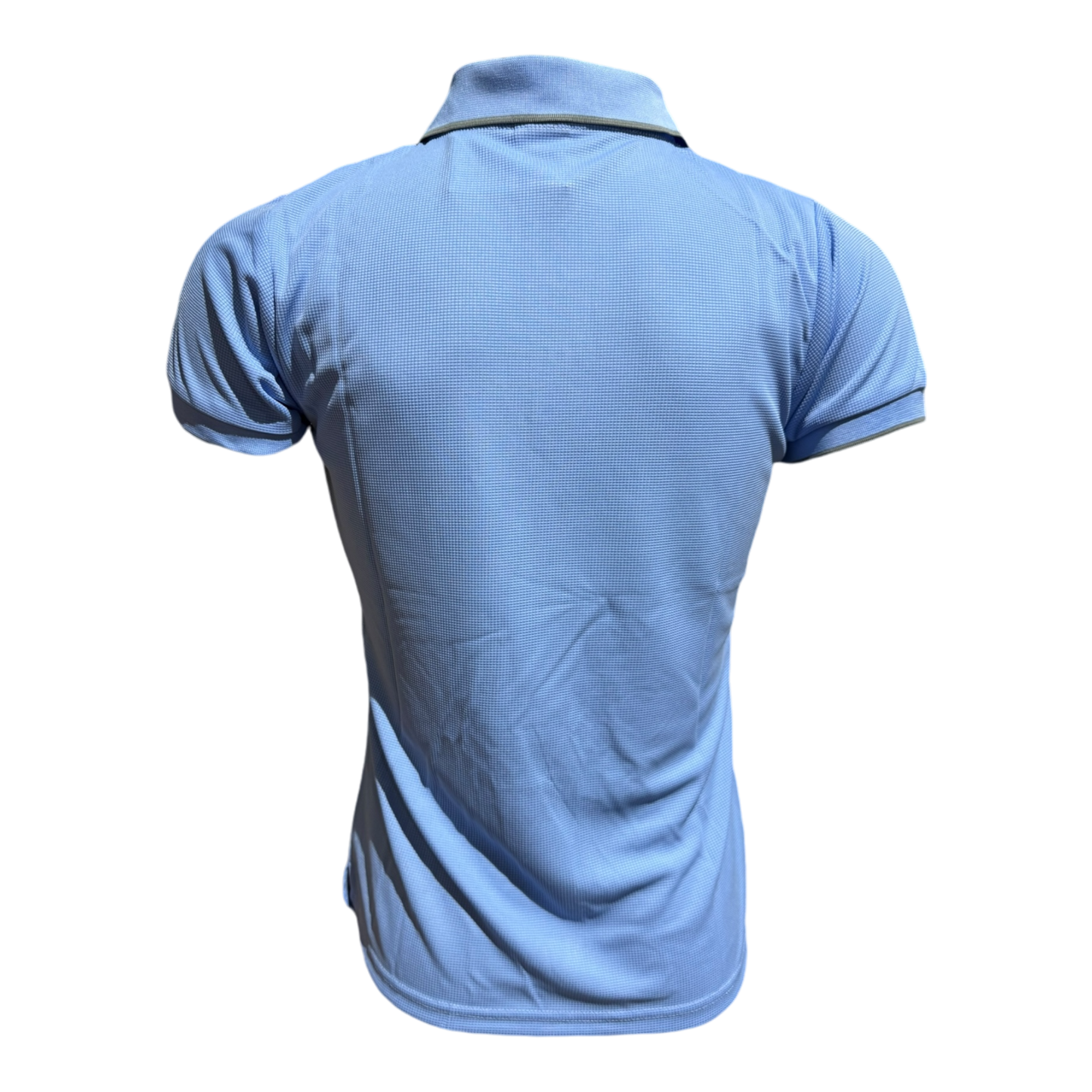 Camisa tipo polo Waffit - Celeste