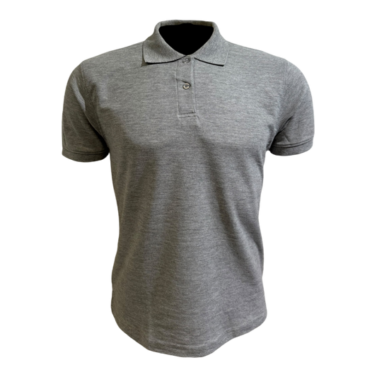Camisa tipo polo Piqué - Gris