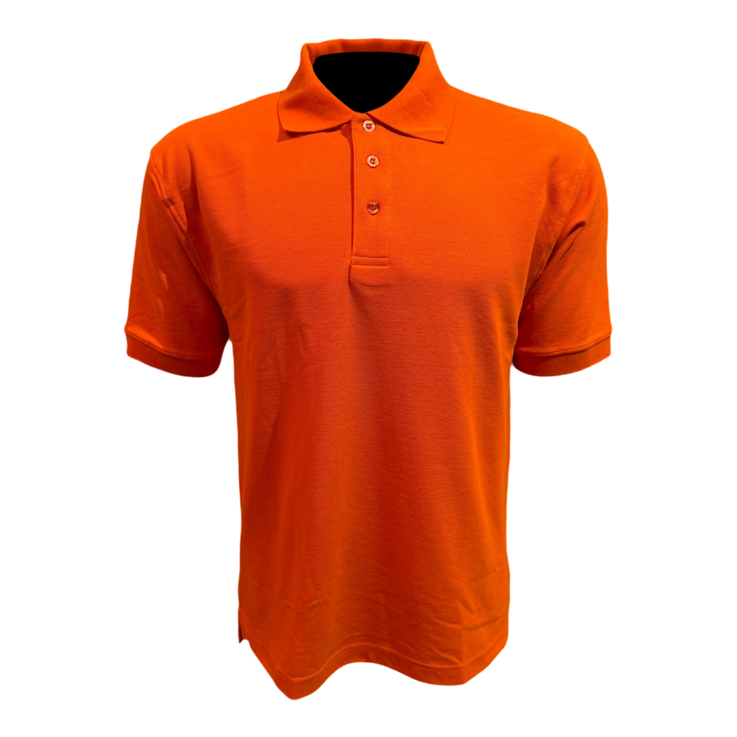 Camisa tipo polo Piqué - Naranja