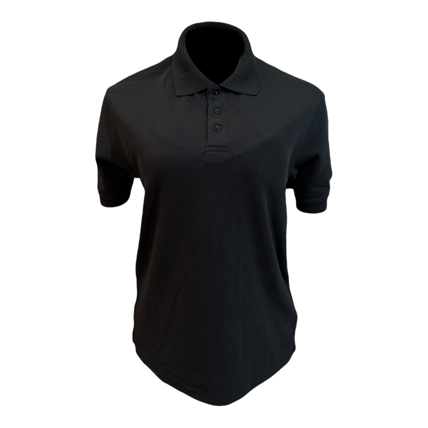 Camisa tipo polo Piqué - Negro