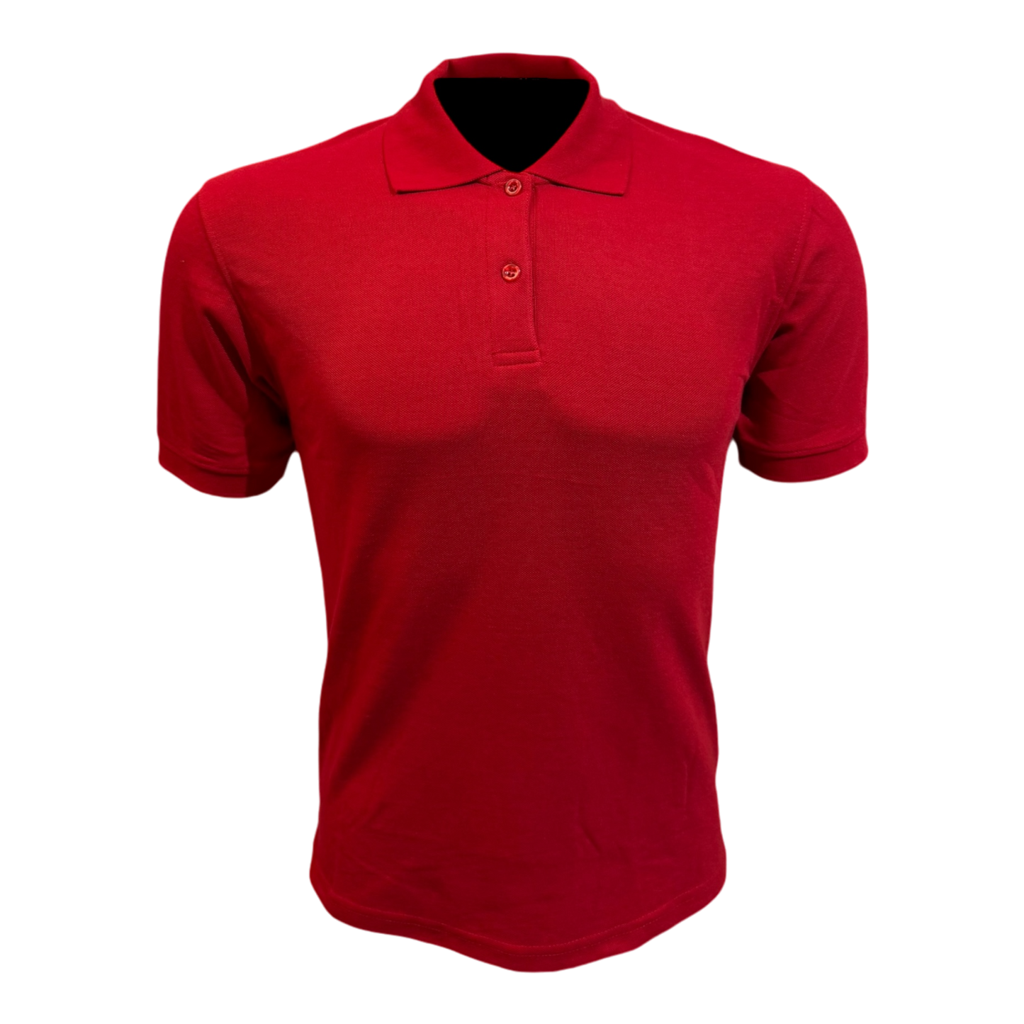 Camisa tipo polo Piqué - Rojo