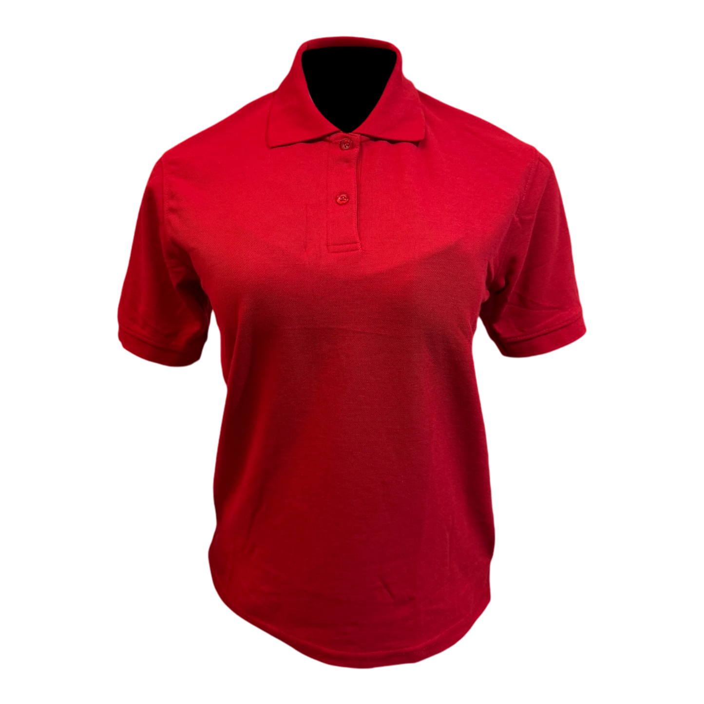 Camisa tipo polo Piqué - Rojo