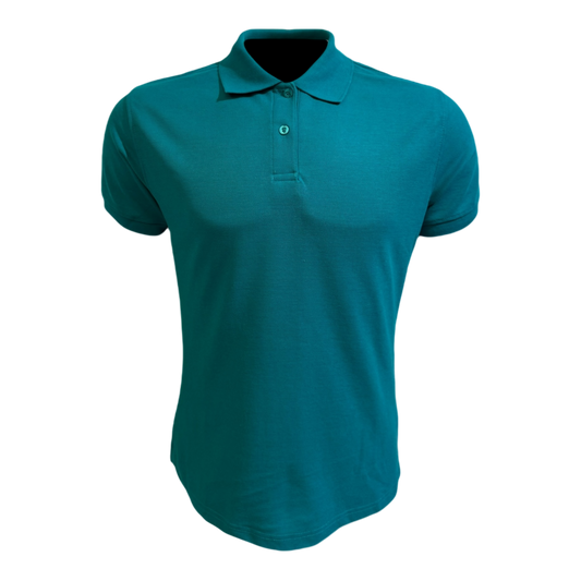 Camisa tipo polo Pique - Verde Jade