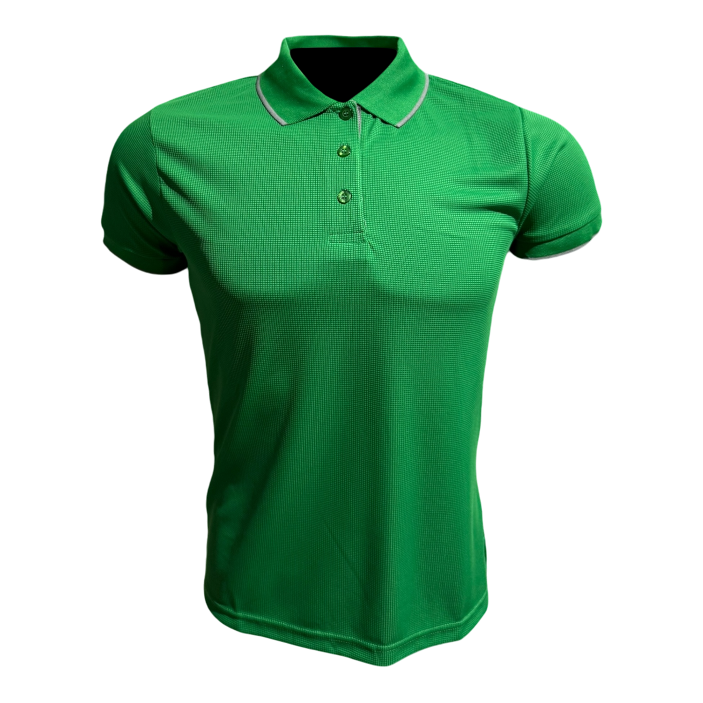 Camisa tipo polo Waffit - Verde Navidad