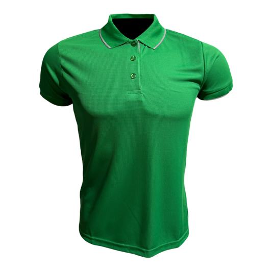 Camisa tipo polo Waffit - Verde Navidad