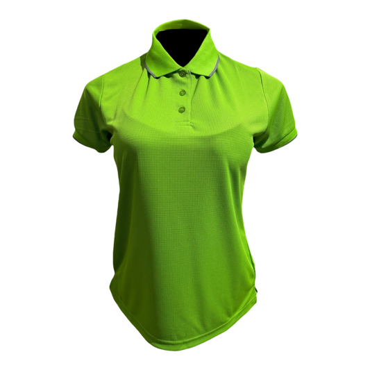 Camisa tipo polo Waffit - Verde Limón