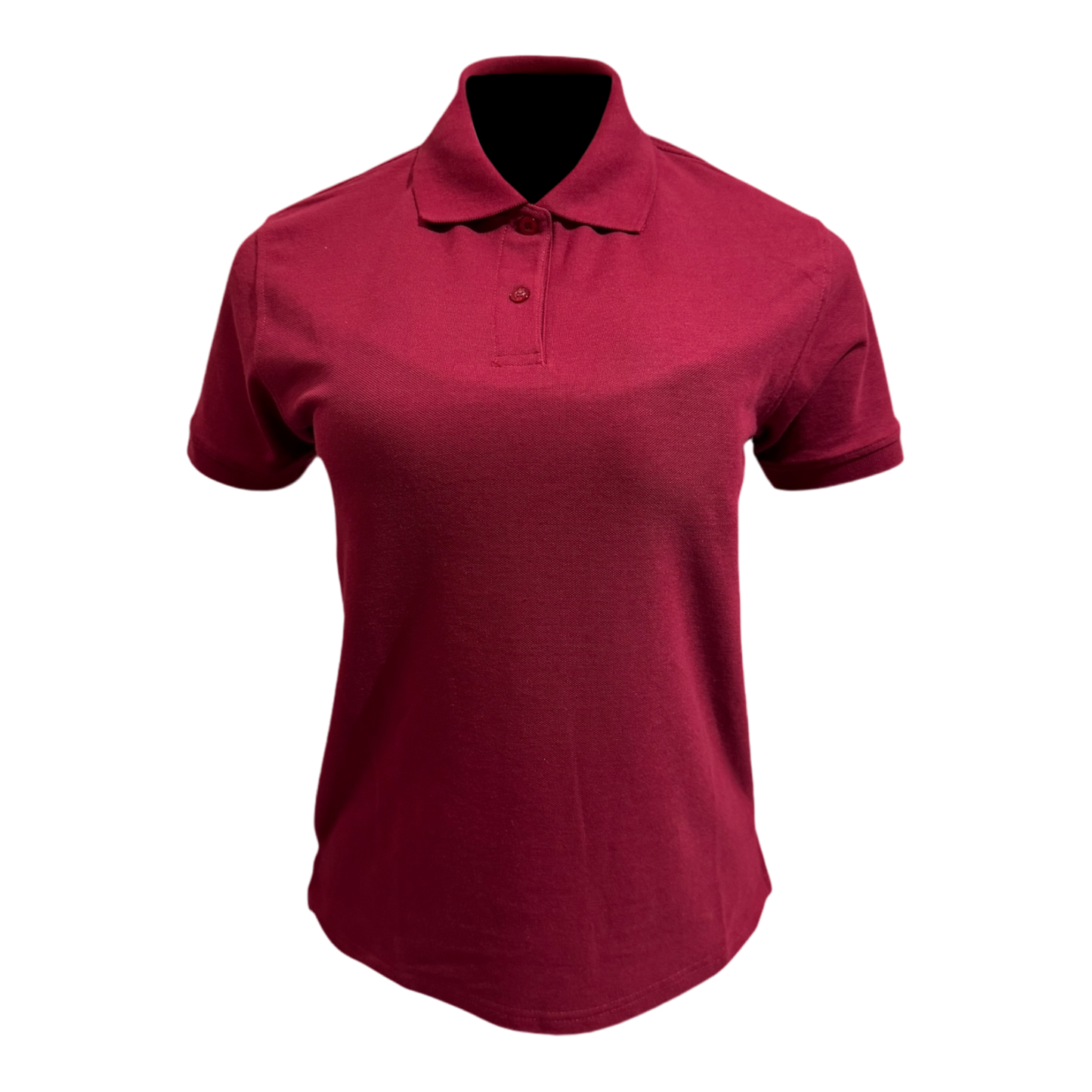 Camisa tipo polo Pique - Vino