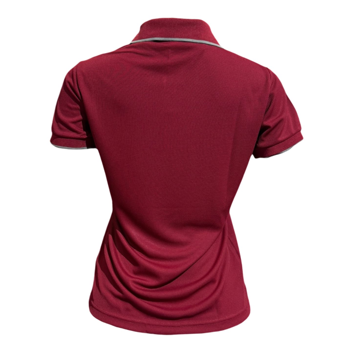 Camisa tipo polo Waffit - Vino